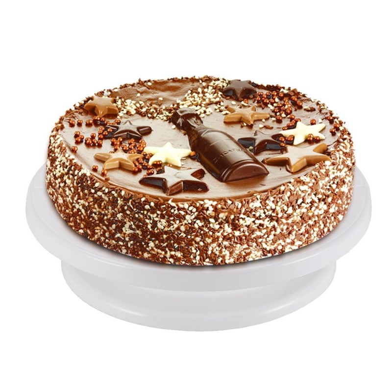 Cake Decorating Turntable,Cake Decorating Supplies with Decorating Comb/Icing... gallery
