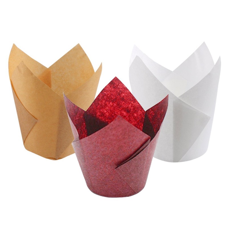 180 Pieces of Tulip Baking Paper Cups Cupcake Muffin Liners Pans Wrappers in ... gallery