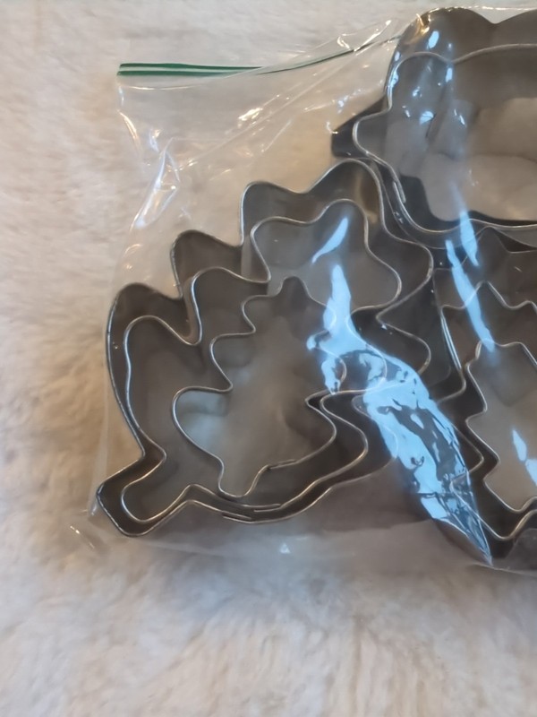 9 PCS Fall Thanksgiving Cookie Cutters Squirell Nut Oak Leaves Maple Leaves gallery
