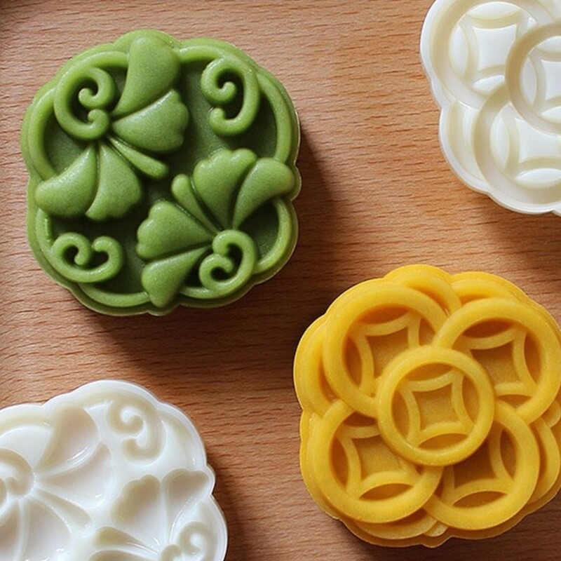 Plastic Mooncakes Making Mold Cookie Stamp Practical Pastries Baking Supplies gallery