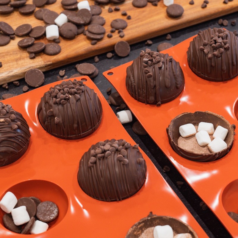 Chocolate Bomb Mold Set, 2 Chocolate Bomb Molds gallery