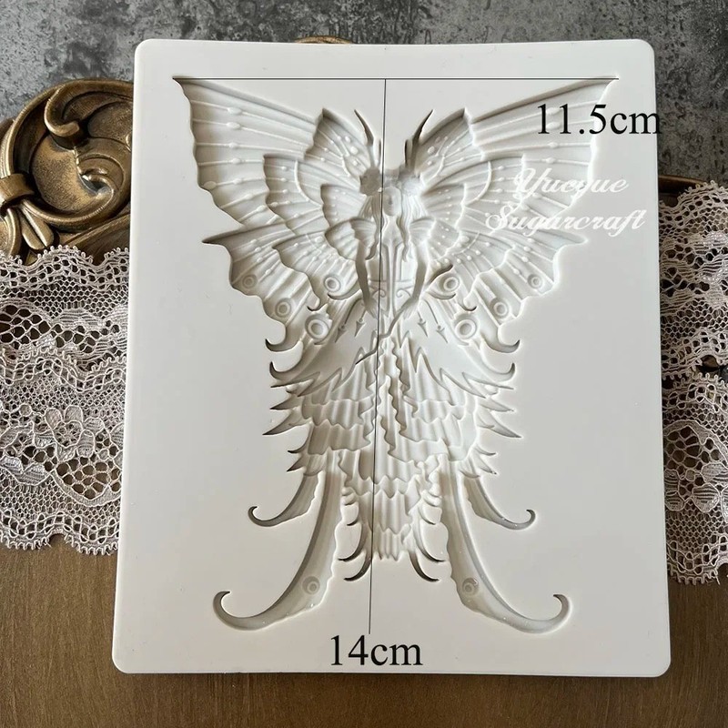 Butterfly Relief Silicone Epoxy Plaster Mould Fondant Cake Mold DIY Sugarcraft gallery