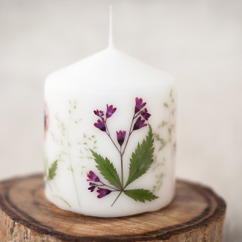 60 Pcs Dried Pressed Flower for Resin DIY Decors Blue gallery