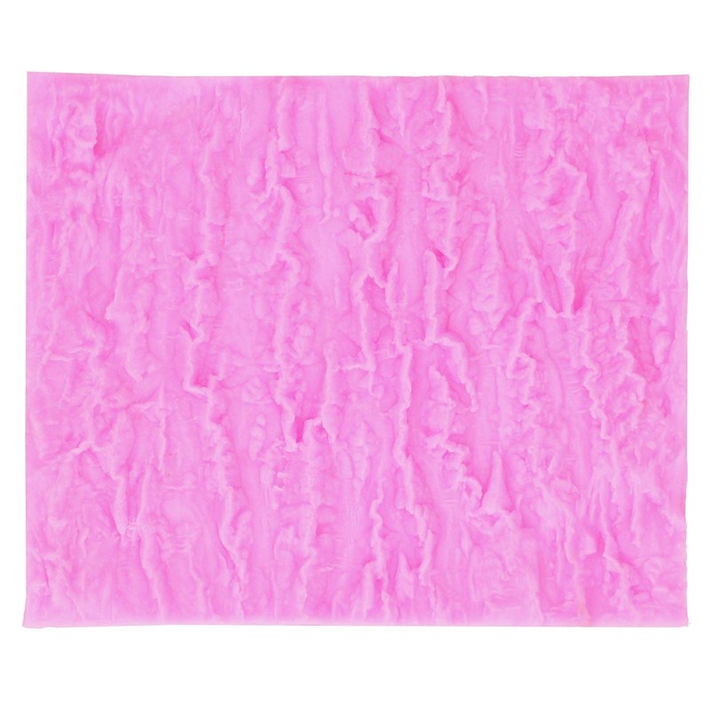 Tree Bark Texture Silicone Cake Fondant Large Bark Texture Mat Fondant Silico…