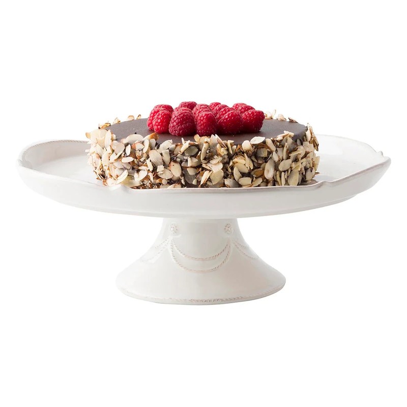 Juliska Whitewash Cake Stand B&T 14"W, JA18X/W gallery