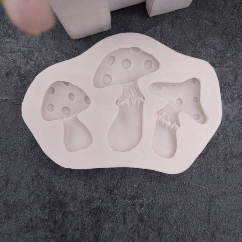 Mushroom Silicone Mold Chocolate Candy Mold for Diy Dessert Crystal Ice Mold gallery