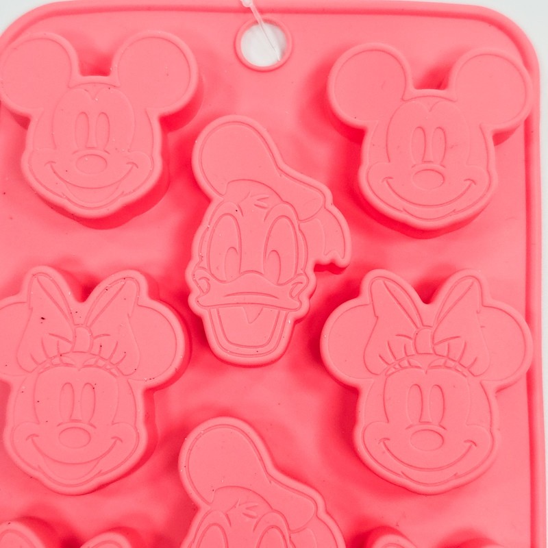 Mickey Minnie Donald Daisy Silicone Chocolate Candy Mold 8-Cavity Japan NW gallery
