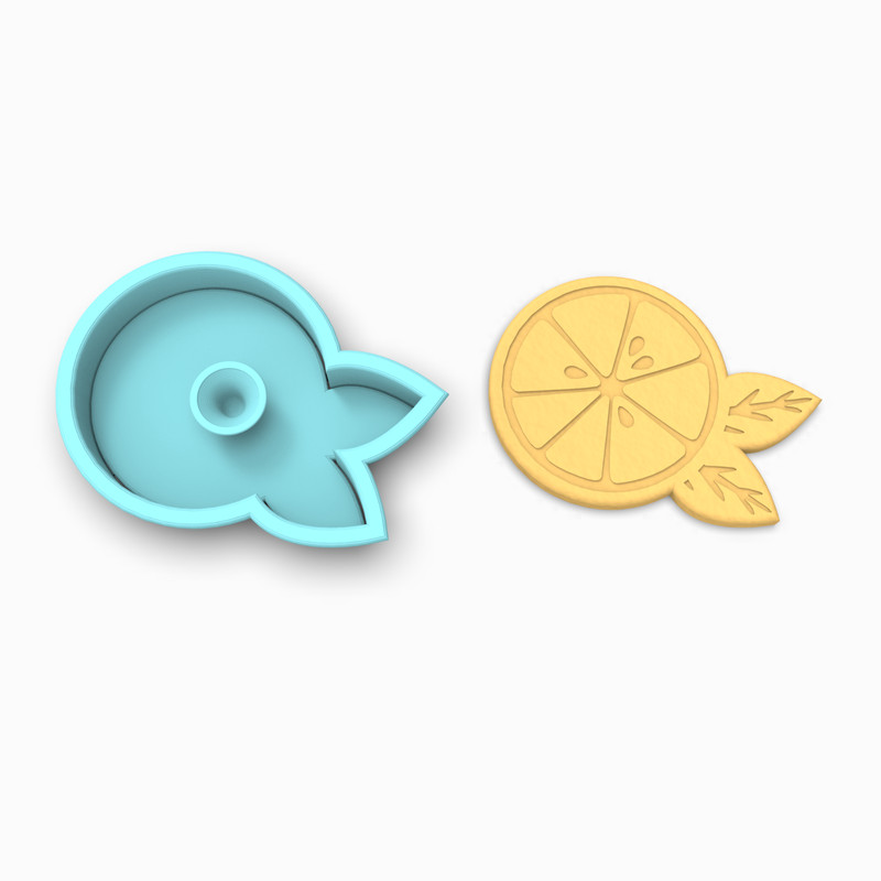 Lime Cookie Cutter & Stamp | Fruit Summer Drink Lemonade Birthday Spring gallery
