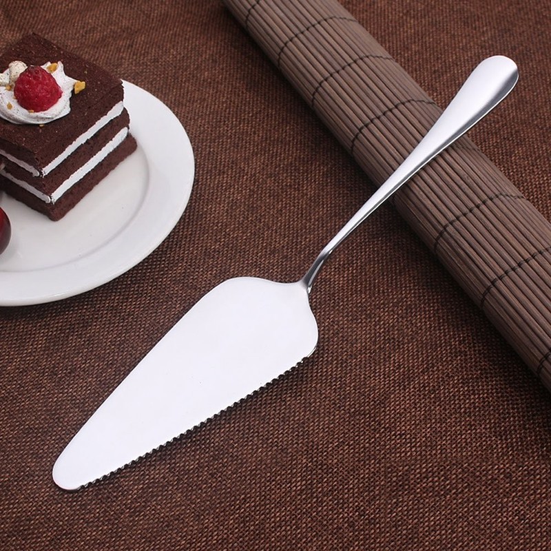 YTYKINOY Pack of 5 Stainless Steel Pie Pizza Cake Pastry Server Silver gallery