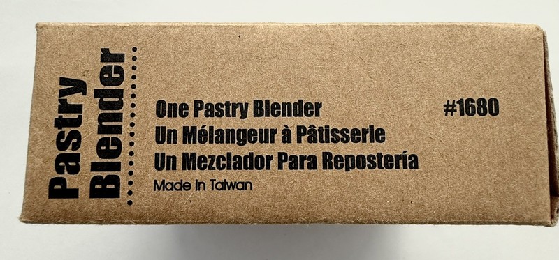 New In Box • Pampered Chef • Pastry Blender• 1680 • Stainless Steel • 5 Blades gallery