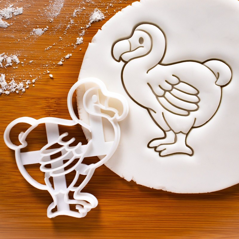 Dodo Bird Cookie Cutter – extinct wildlife animal nature Mauritius Madagascar