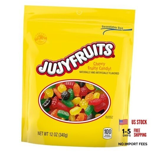 Wonka s Gummy candy, Assorted Gummy Candy, 12oz Resealable Bag 12 OZ