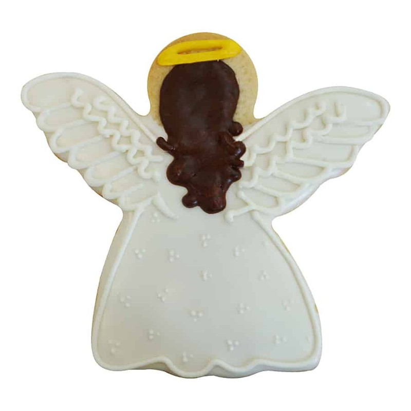 4" Angel with Wings Fairy Cookie Cutter Christmas Religious Holiday Party gallery