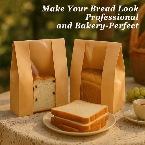 30 Pcs Sourdough Bread Bags for Home Made Bread 30 Pack Regular Sticker gallery