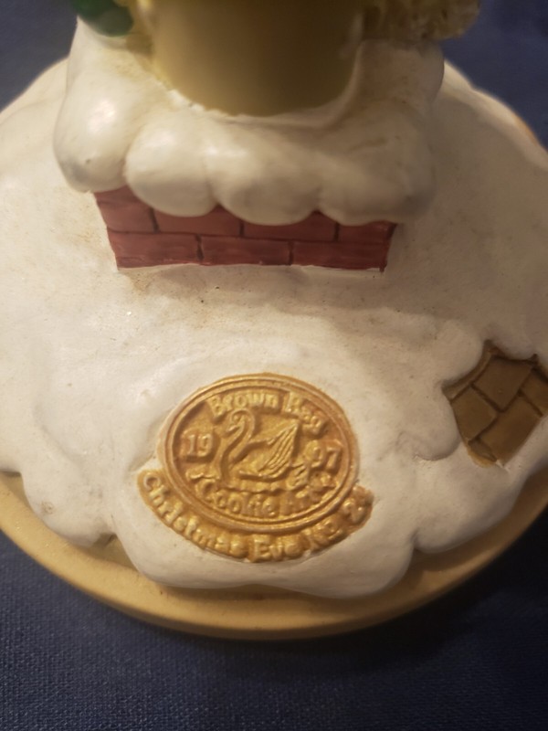 Brown Bag Cookie Art Mold Santa 1997 Christmas Eve # 24 Vintage Stamp, Retired gallery