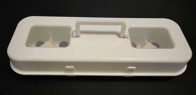 Bakelicious, 6.5 x 17.5 x 5 inches, White 12 ct. Carry-on Cupcake Carton