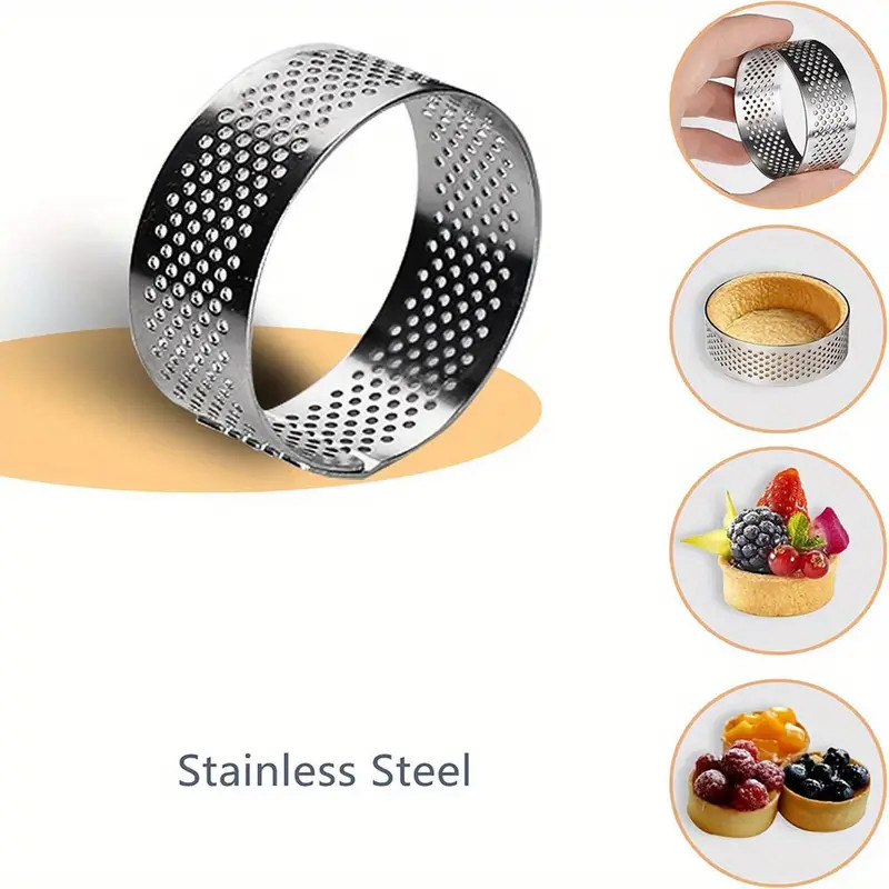 12PCS Round Cookie Cutters Set Bistcuit Cookie Cutters Circle Pastry Cutters gallery