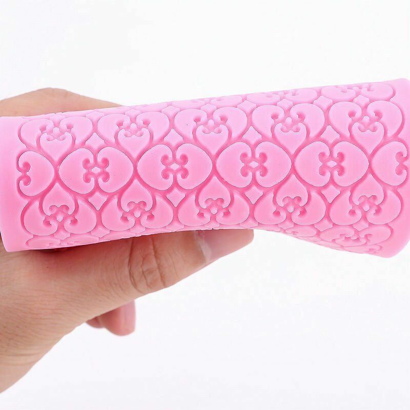DIY Lace Silicone Mold Mould Sugar Craft Fondant Mat Cake Decorating Baking Tool gallery