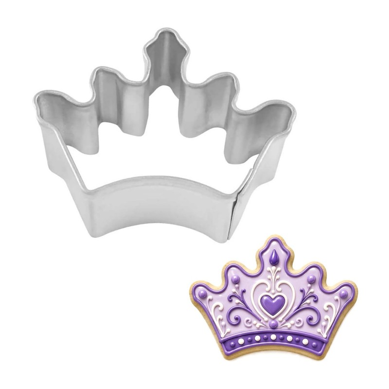 Mini Crown Tiara Cookie Cutter Metal Queen Royal Wedding Bridal Shower Party Fav