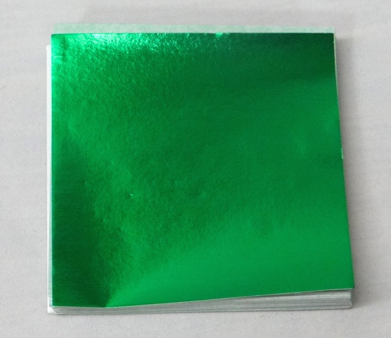 Emerald Green Candy Foil Wrappers Confectionery Foil 125 count
