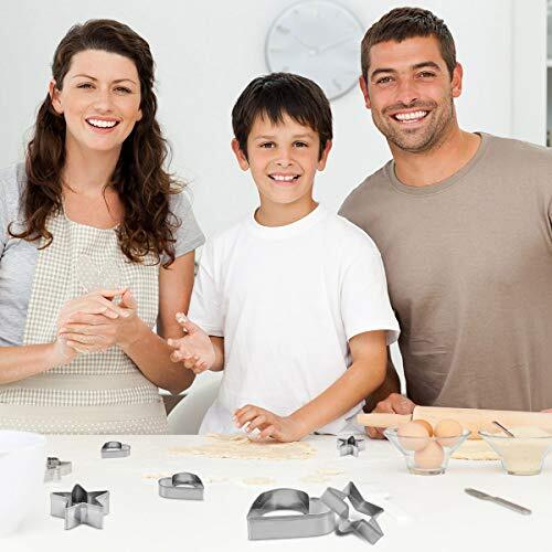 10pcs Cookie Cutters Set Stainless Steel Biscuit Cutter Love Heart Shape And Sta gallery