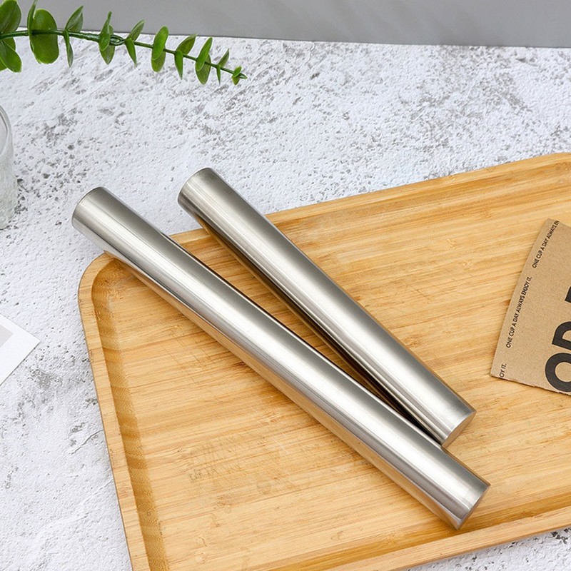 Rolling Pin Non-stick Pastry Dough Roller Baking Making Tool TL gallery