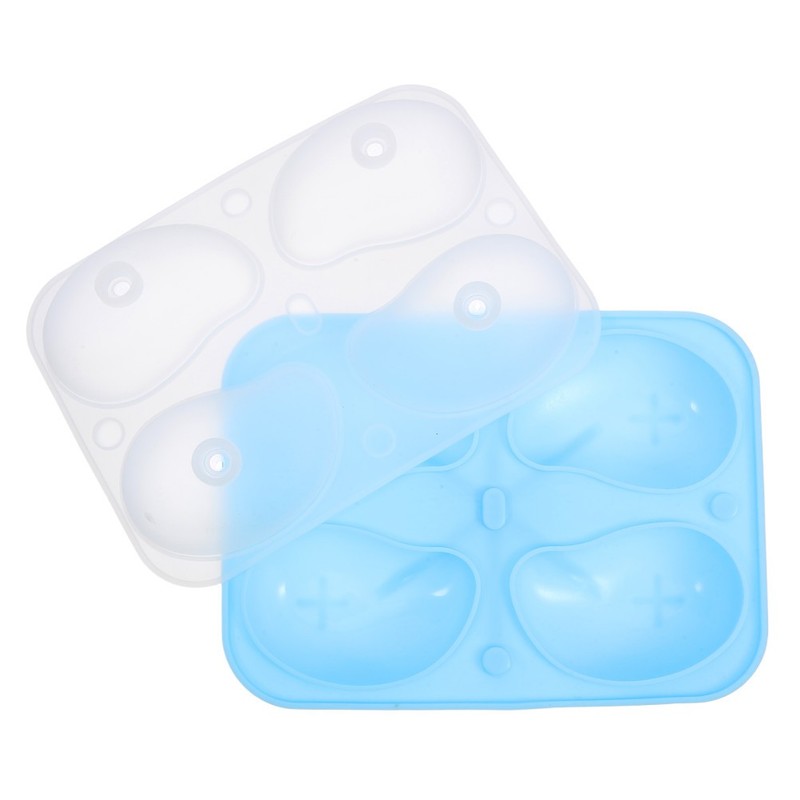 3d Mango Shape Cake Mold Ice Cream Silicone Molds 4 Cavity Decoration