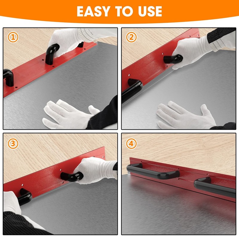 Sdsnte 24 In 16 Ga Steel Sheet Metal Folding Tool Grips For Creating Uniform gallery