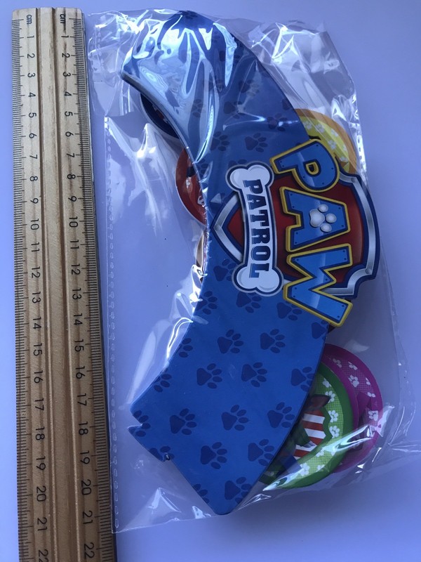 PAW PATROL Kid Birthday Party Cupcake Muffin Cakes case Decorating Toppers Set gallery