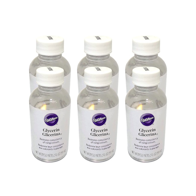 Wilton Food-Grade Vegetable Glycerin - 2 fl oz / 59ml - Made In USA gallery