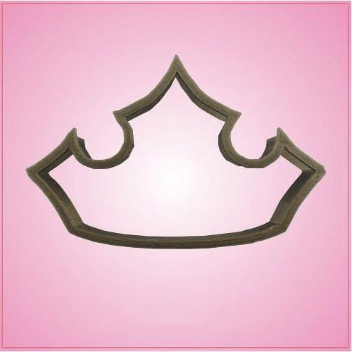 Gold Tiara Cookie Cutter 2-1/2 inches tall, 4 inches wide