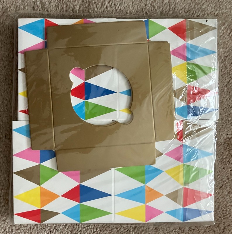 Paper Eskimo 6pc Cardboard Cupcake /Gift Box Multicolor Carnival Chaos gallery