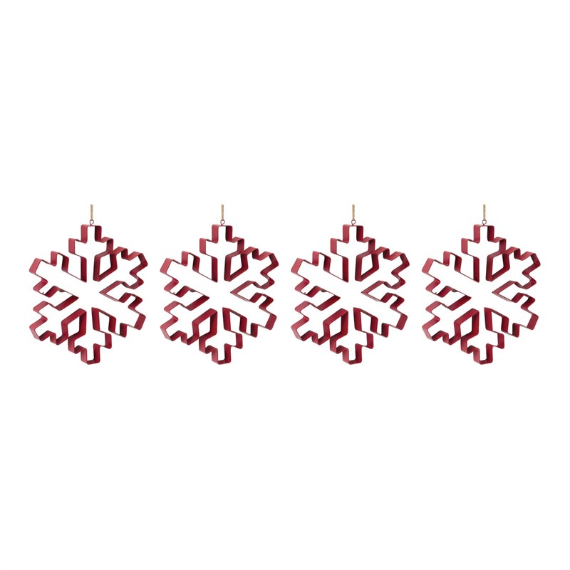 Snowflake Cookie Cutter Ornament (Set of 4) gallery