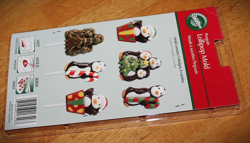 Wilton ~ 5 Cavity PENGUINS LOLLIPOP CHOCOLATE CANDY MOLD #2115-1749 Plastic New gallery