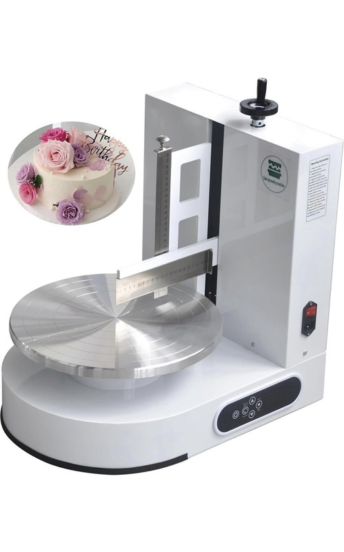 PYY Electric Cake Decorating Machine, Rotating Platform, 14" White gallery