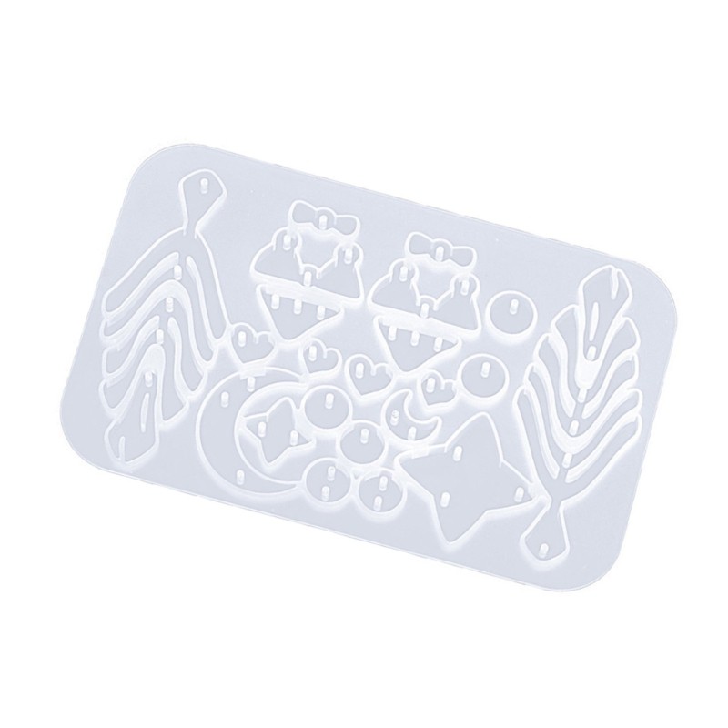 Versatile Silicone Earring Pendant Mold Ideal For Necklaces Bracelets And More gallery