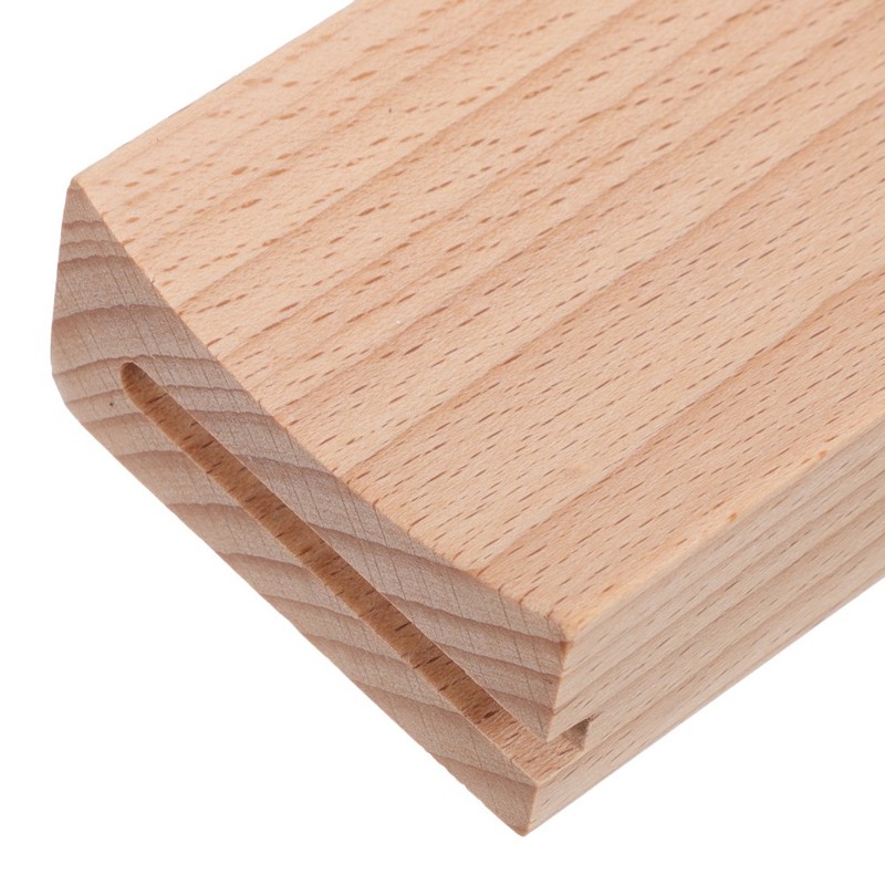 2Pcs Wooden Rolling Pin Display Rack Space Saving Organizer for Bakery Utensils gallery