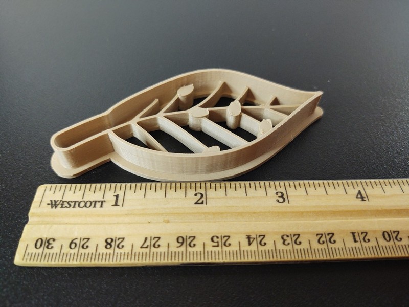Spring Tulip & Leaf Cookie Cutter Outline 3" NEW Great for Play Doh Clay gallery