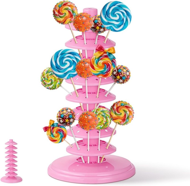 Adjustable Multi-Tier Lollipop Stand 10.62X5.31X5.31In Plastic Candy Holder D... gallery