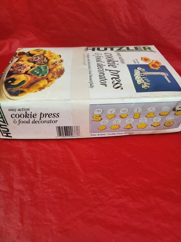 Hutzler Easy Action Cookie Press & Food Decorator gallery