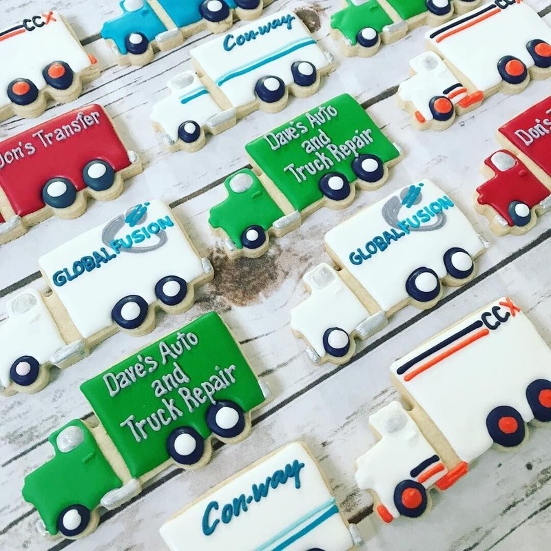 Delivery Truck Cookie Cutter 4'' Metal gallery