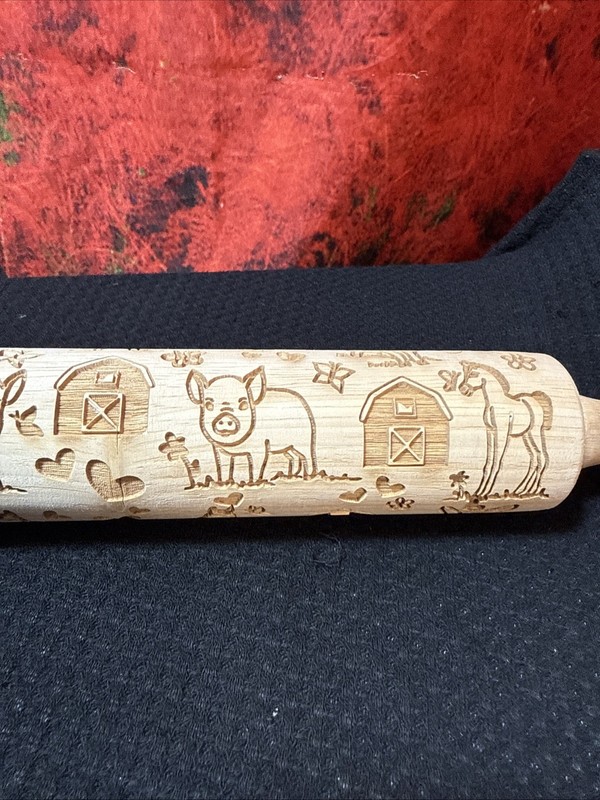 Farm Animal Embossing Rolling Pin gallery