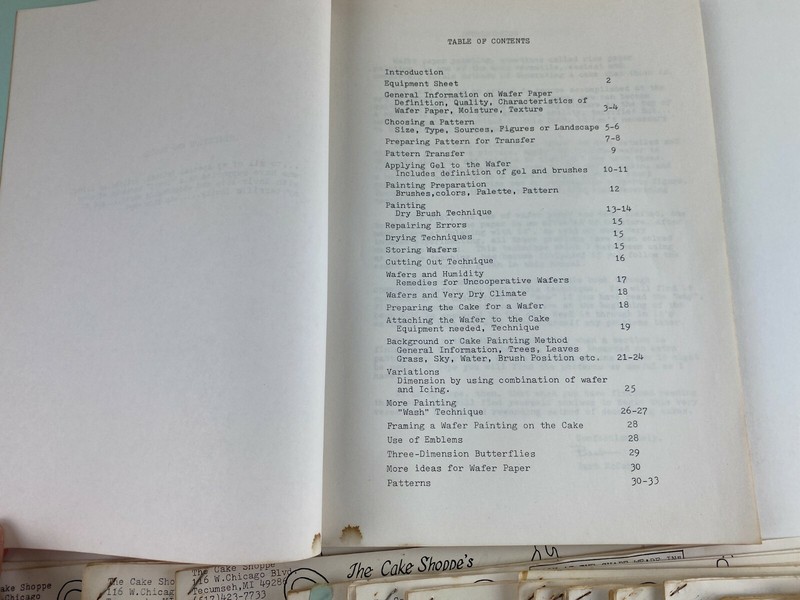 Lot of 33 Vintage 1970's-1980's Sweet Confections Talk Cake Decorating Booklets gallery