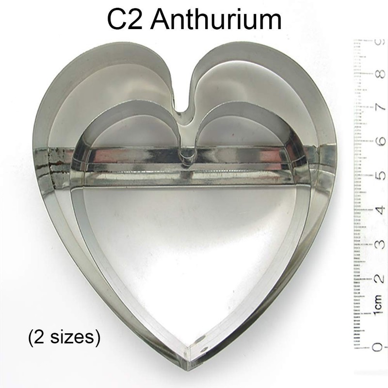 Anthurium Petal (bract) Cutter Set (2 sizes) by WSA gallery