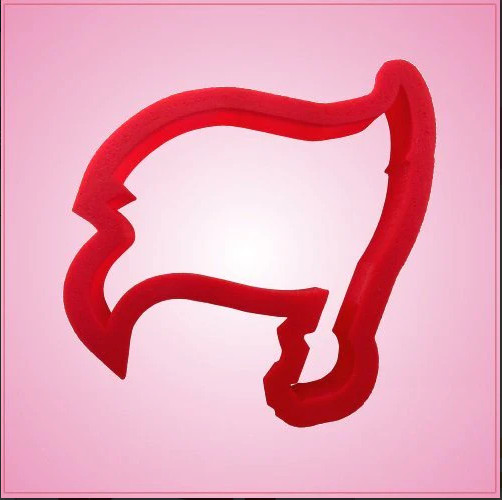 FLAG WITH SWORD COOKIE CUTTER