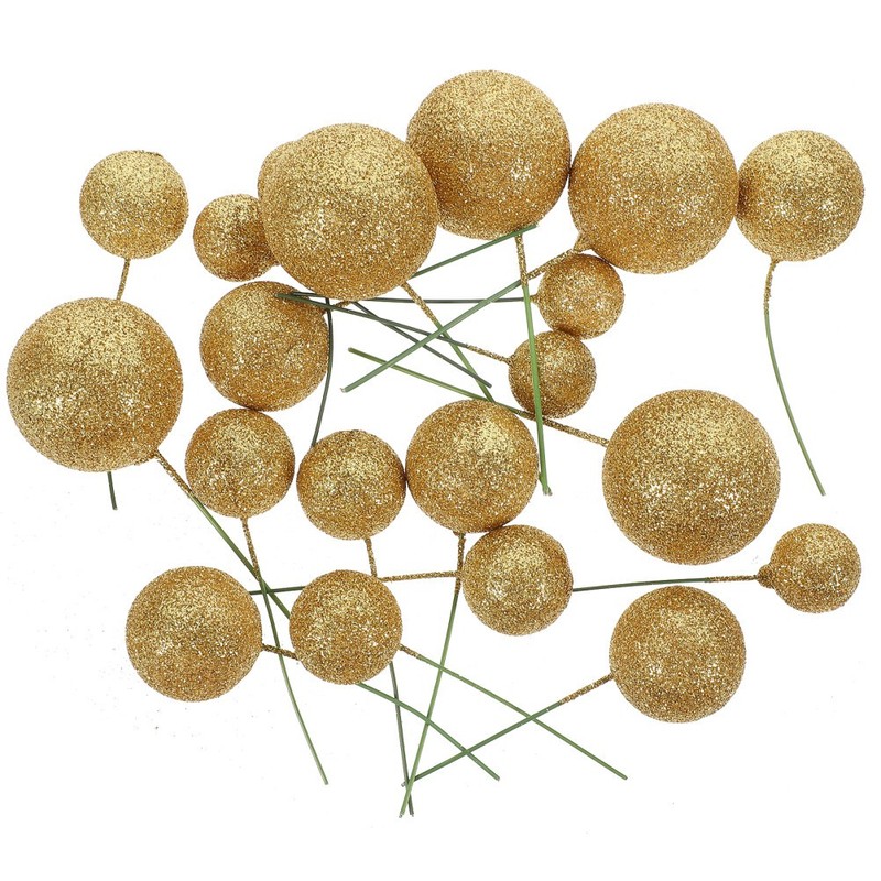 20 Pcs Birthday Cake Topper Ball Shape Decorating Toppers Decorations gallery