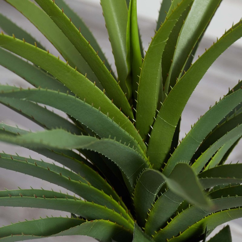 Nearly Natural 3.5 Agave Artificial Plant Green 6334 gallery