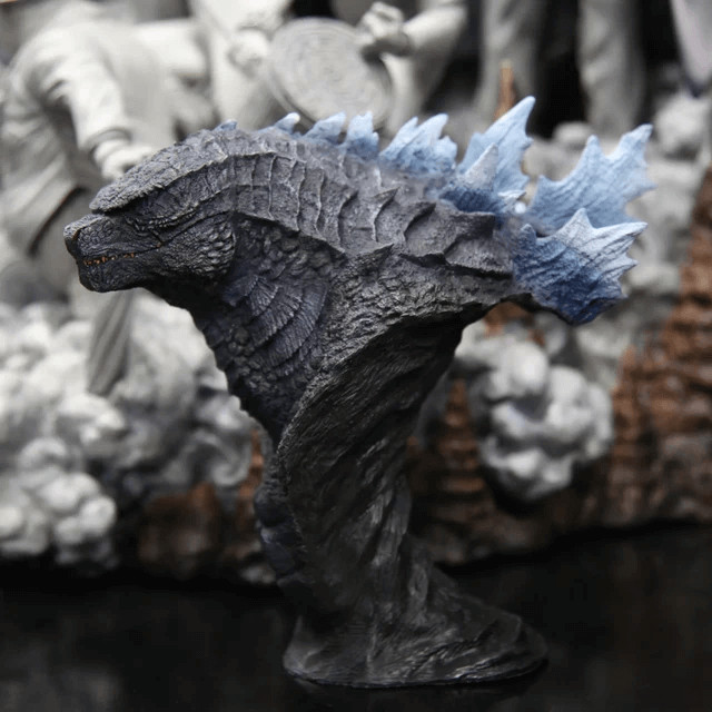 8 in Godzilla mold Resin, plaster, soap, candle mold 0-124 gallery