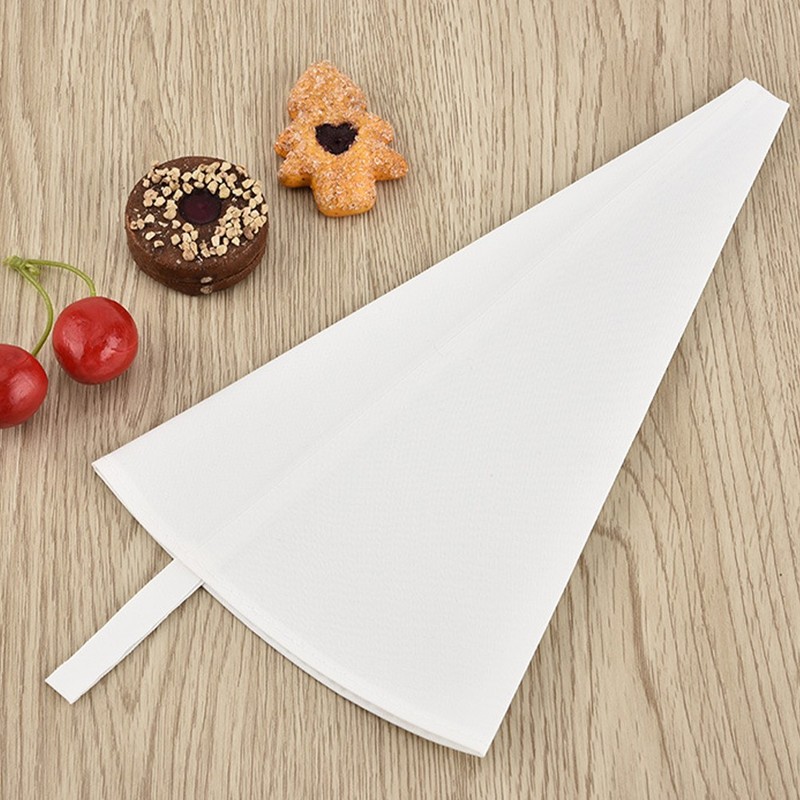 3Pcs Practical Reusable Pastry Bags Cotton Canvas for Frosting and Decorating gallery