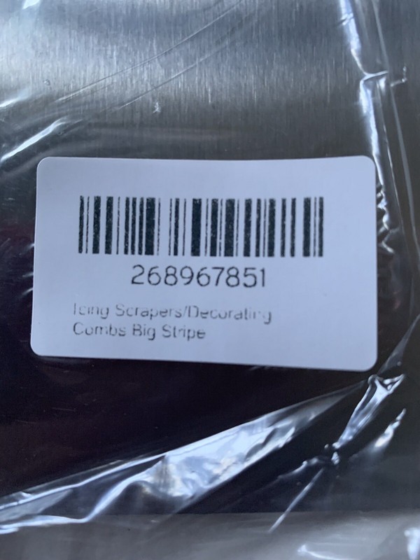 9 Inch Cake Scraper Cake Decorating Supplies Cake Wide Comb & Smooth NEW gallery